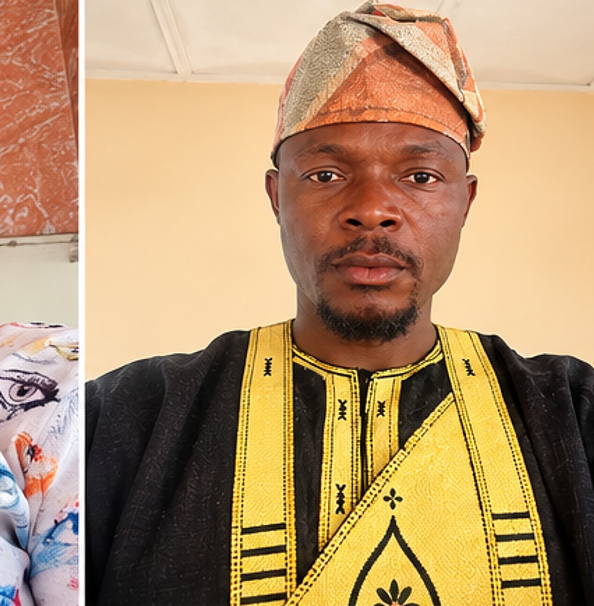 Adebayo Emmanuel in traditional wear